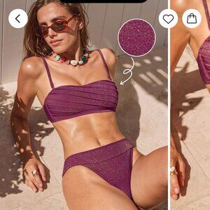 Deep Sunset Purple Bikini Set